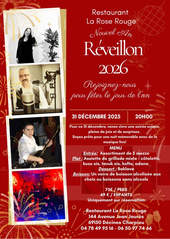 La Rose Rouge - Restaurant halal Decines-Charpieu - restaurant sympa DECINES-CHARPIEU